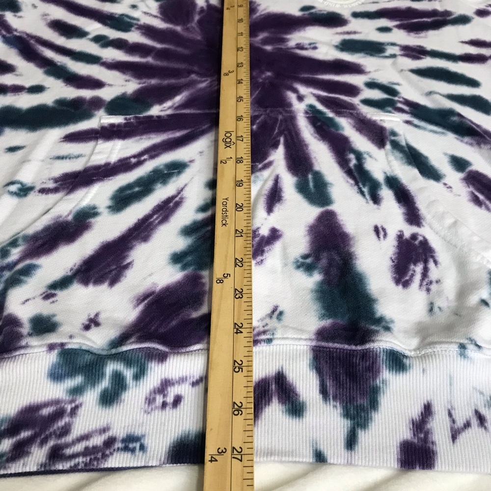 Element Seal BP TD Hoodie Men’s Sz L Tie Dye Multicolor Kangaroo Pocket Pullover - Picture 11 of 16
